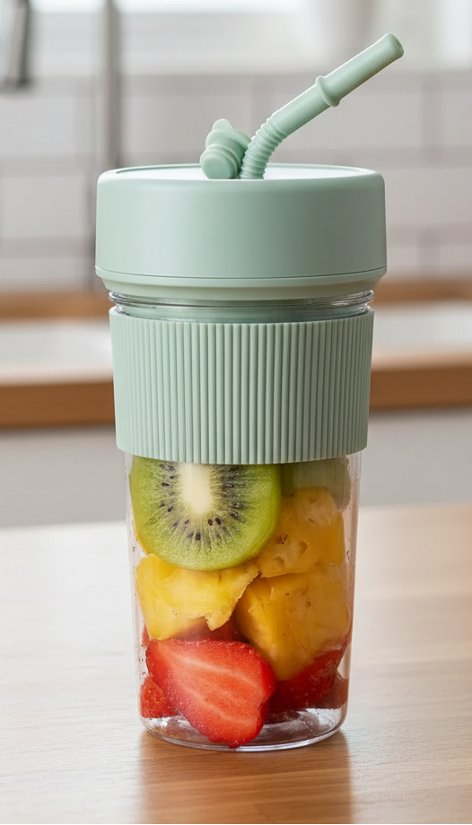 Electric Fruit Juicer Portable Wireless Blender