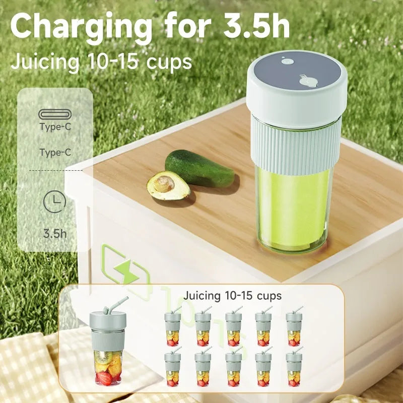 Electric Fruit Juicer Wireless Blender
