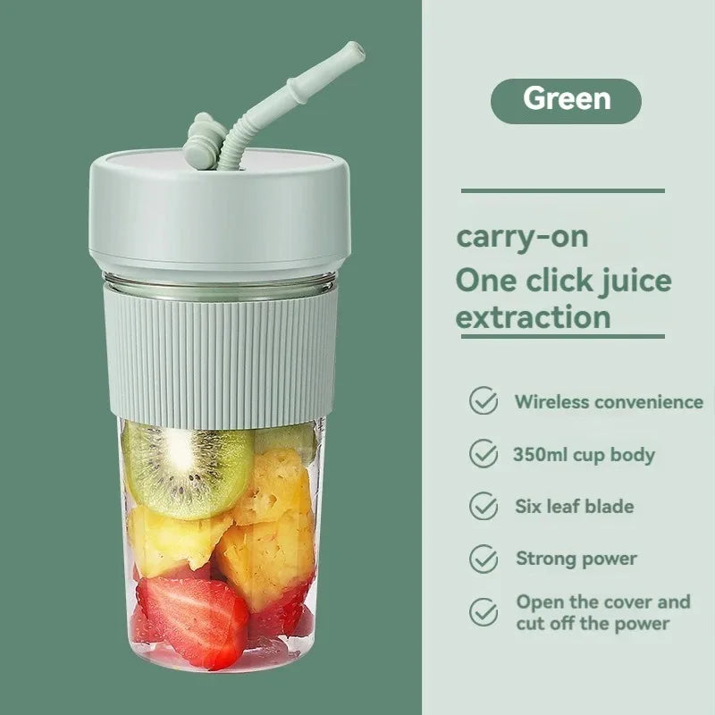 Electric Fruit Juicer Wireless Blender