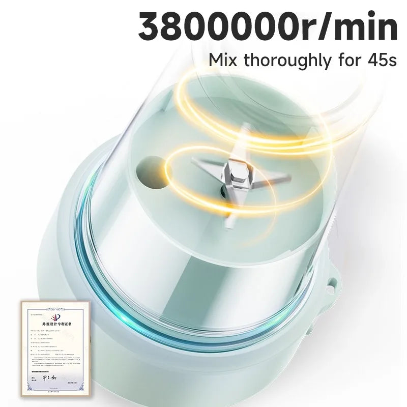 Electric Fruit Juicer Wireless Blender