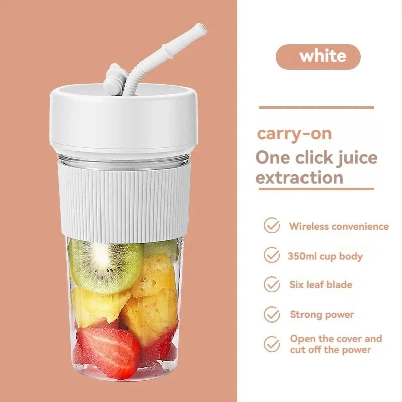 Electric Fruit Juicer Portable Wireless Blender