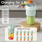 Electric Fruit Juicer Portable Wireless Blender